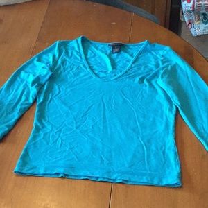 The Limited 3/4 sleeve length top. Small.
